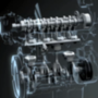 Az 1,4 literes Bossterjet motor forgattyús mechanizmusa és szelepvezérlése. A szívóoldalon változó szelepvezérlést alkalmaznak. A dugattyúkat alulról olajsugár hűti