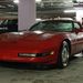 Corvette C4 egy téli találkozón