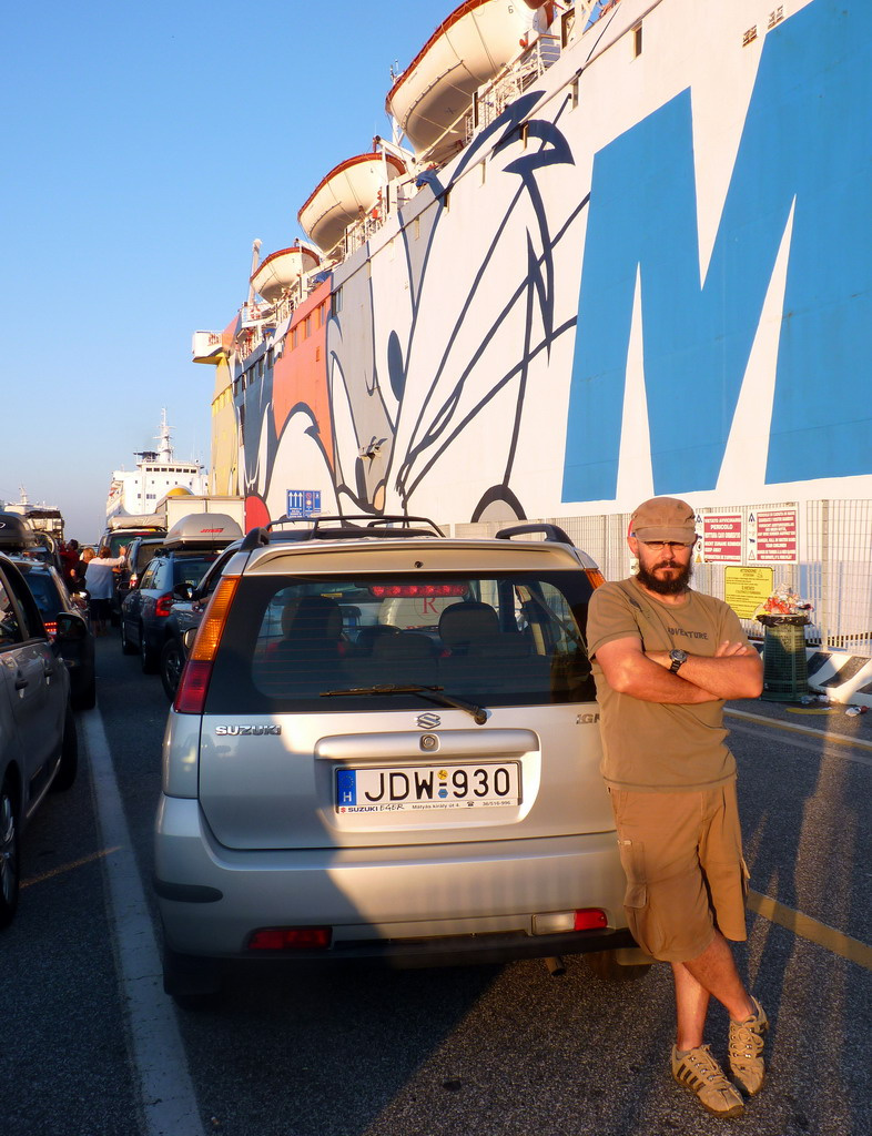 Triumph Rocket  III - az apokalipszis disznaja a bastiai kikötőben
