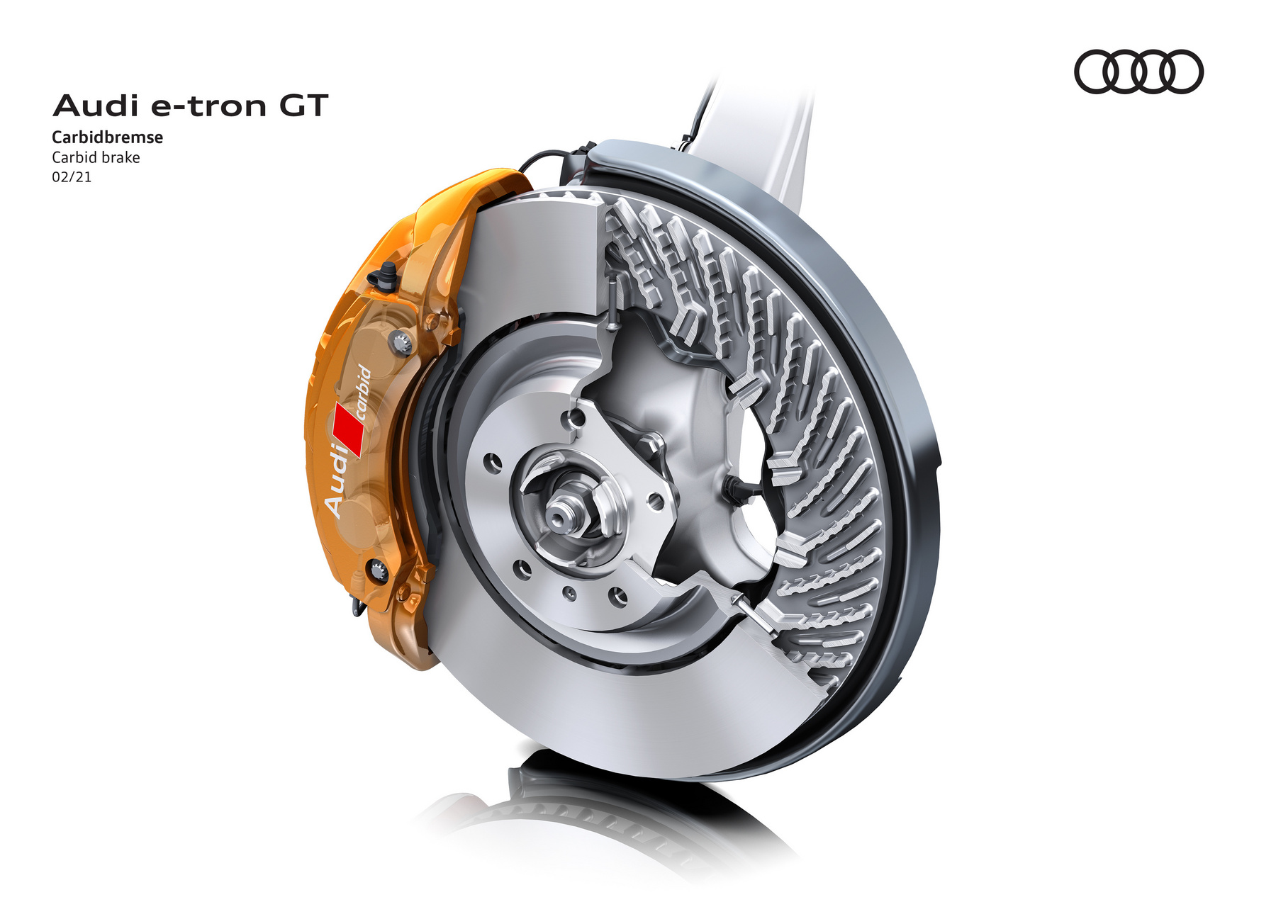 Az e-tron GT elektromos surrogásához többek között egy ventilátorral megfújt cső hangja adta a sample-t. Az e-tron sport sound extraként rendelhető.
