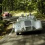 Wanderer Stromlinie (Áramvonal) Spezial 1938-ból. Ferdinand Porsche tervezte soros, hathengeres, 2,2 literes motorjának teljesítménye 70 LE volt, amivel áramvonalasságának betudhatóan 160 km/órás végsebességre volt képes 