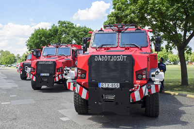 …és az utolsó Rába H 14-es teherautók is 2020-ban készültek. Ezek az utolsó magyar fejlesztésű katonai járművek
