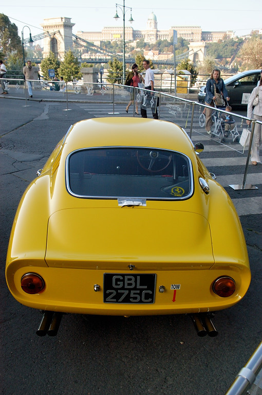 Ennek az 1959-es Ferrari 250 GT Interimnek a pilótája madagaszkári volt, innen a színek