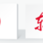 A logó és az eredeti kínai név, a Keleti Szél