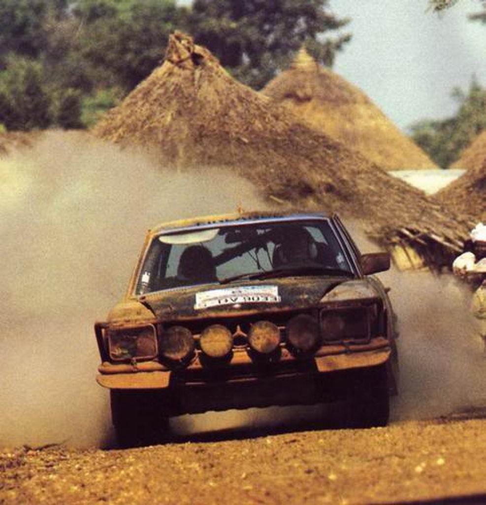 A '79-es Bandama Rally-n futó egyik SLC motortere