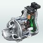 Elektromotor is hajthatja a centrifugálkompresszort, mint például az Audi V6-os dízelében
