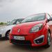 A kis Renault jól eladja magát, agresszívebb a forma és a piros mindig dinamizmust sugall