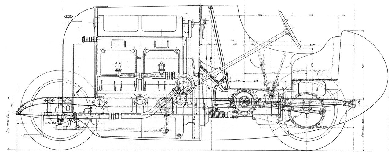 A FI­AT tipo S.76 
ere­de­ti met­sze­ti raj­za