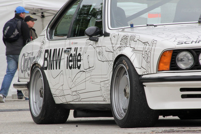 BMW 635 CSi a Hungaroringen