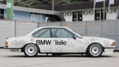 BMW 635 CSi a Hungaroringen