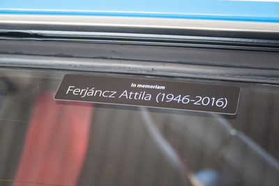 Ferjéncz Attila még láthatta az autó épülését, sőt, ült is benne, amíg készült
